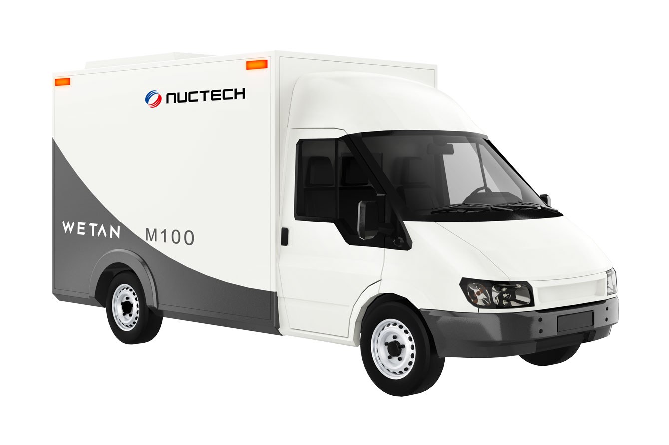 NUCTECH™ Backscatter Cargo and Vehicle Inspection WETAN M100 